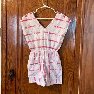 Adorable vintage shorts romper!